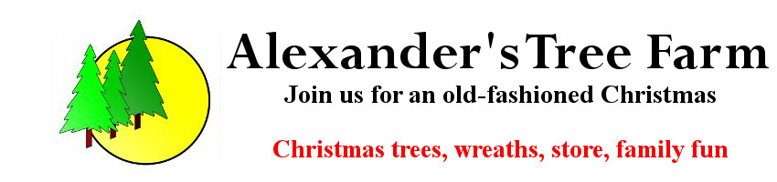 Alexander Christmas Tree Farm Logo